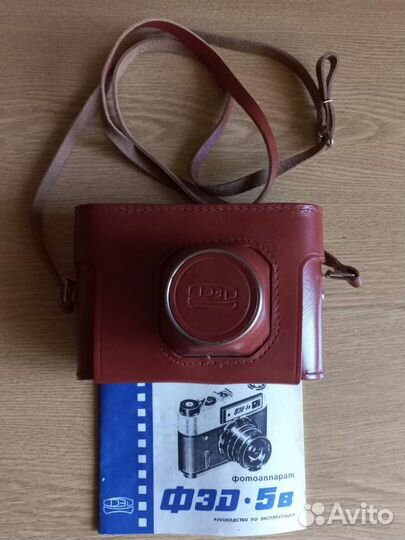 Пленочный фотоаппарат-фэд-5-в