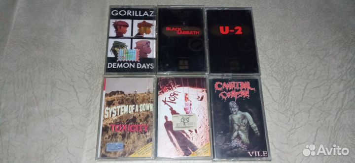 Зарубежный Рок аудио кассеты Понижение цен