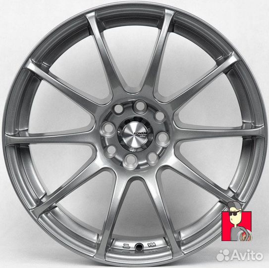 Комплект дисков Advan RS 17x8 et38 4x100