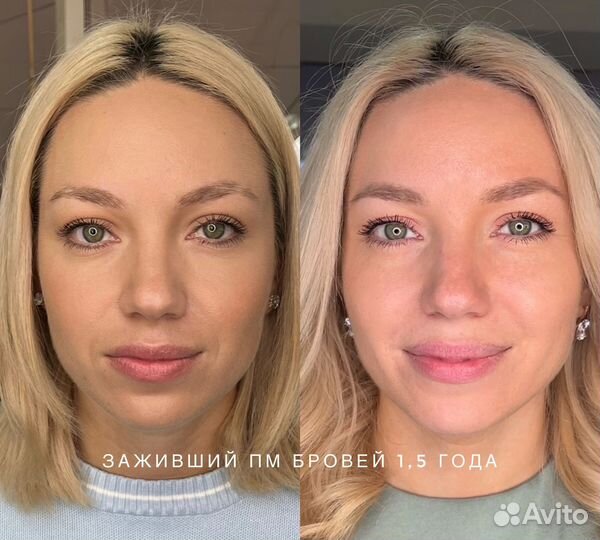 Перманентный макияж татуаж напыление