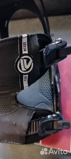 Крепление для сноуборда Flow Nexus Black