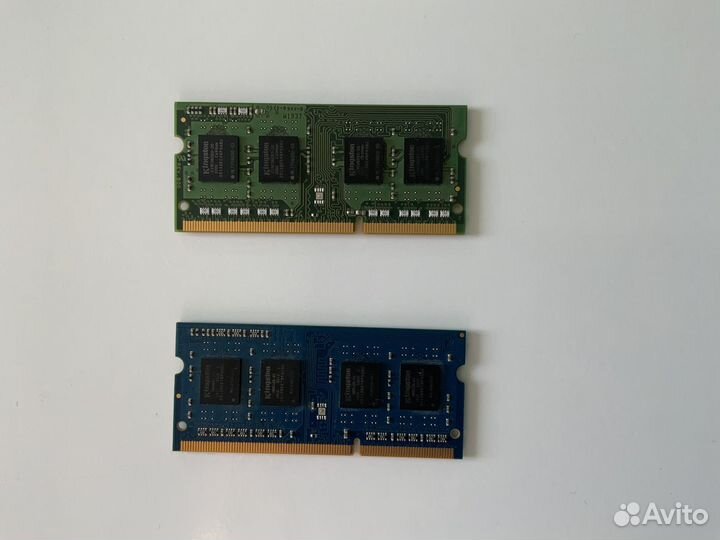 Оперативная память для ноутбука ddr3 4Gb+4Gb