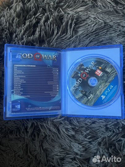 Диск на пс4 God of War