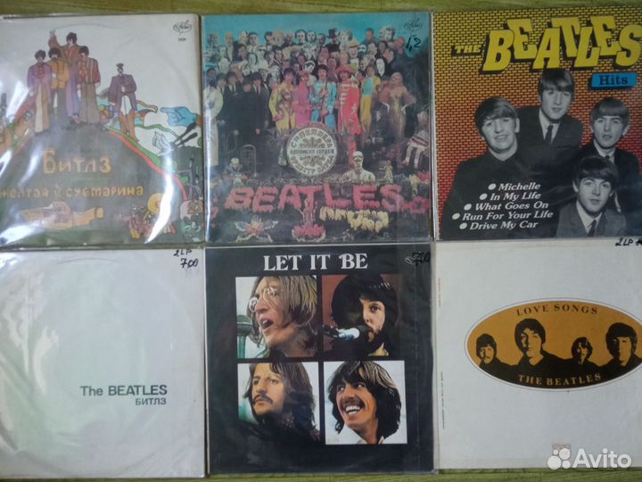 Виниловые пластинки Beatles, Queen