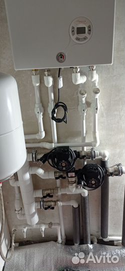 Монтаж отопление водоснабжение частных домов