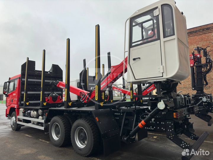 Лесовоз (сортиментовоз) Shacman X3000 с КМУ Велмаш-С, 2025