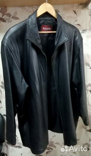 Кожаная куртка натуральная мужская
