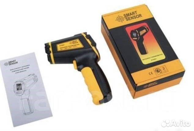 Инфракрасный термометр, пирометр бесконтактный SMA