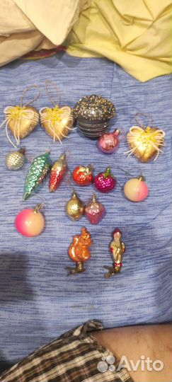 Елочные игрушки СССР