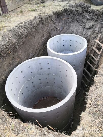 Септик с монтажем