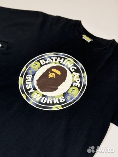 Футболка Bape черная оригинал