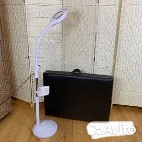 Кушетка косметологическая с лампой
