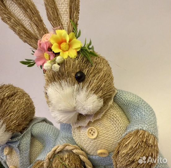 Пасхальный декор. Пасхальные кролики