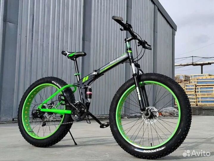 Fatbike жёлто-оранжевй новый