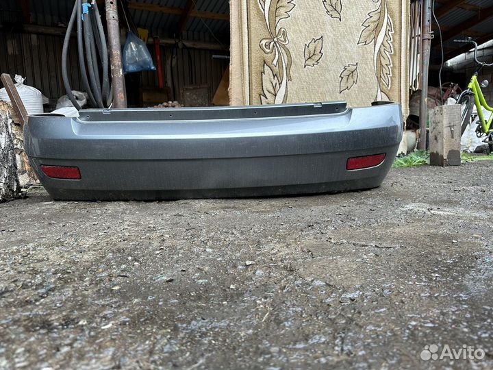 Задний бампер priora 1 седан