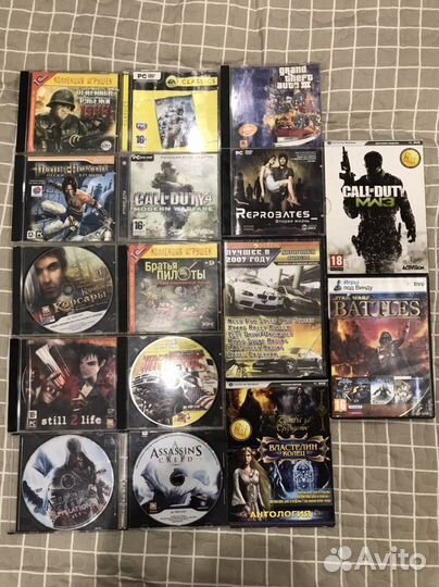 DVD диски с играми