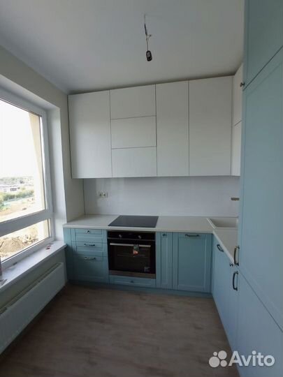 Новый кухонный гарнитур/ светлая красивая кухня