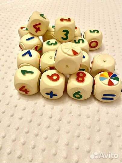 Развивающие кубики