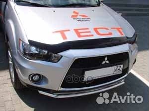 Дефлектор капота темный mitsubishi outlander XL