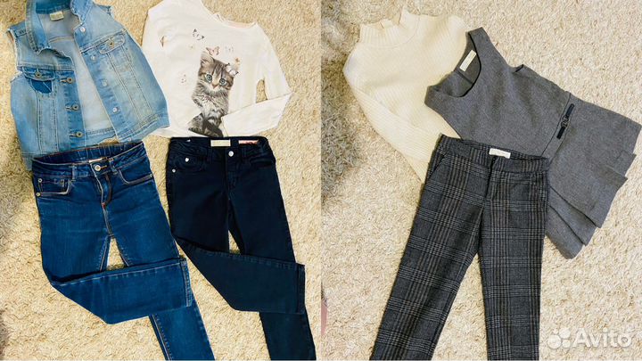 Пакет вещей zara и H&M рост 104-110