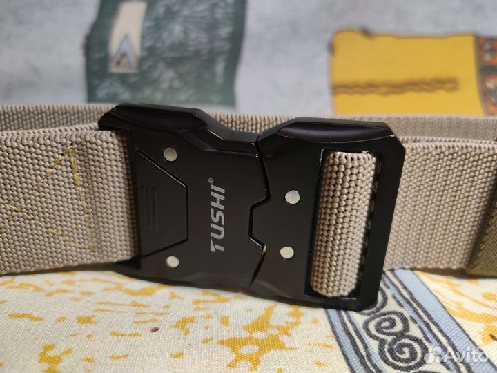 Тактический ремень с застёжкой эластичный