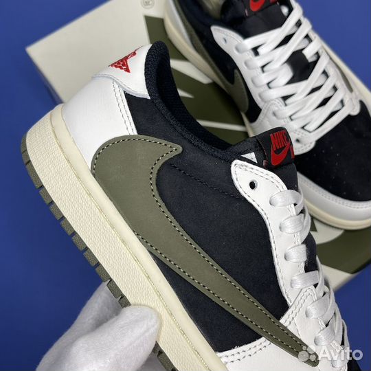 Nike Air Jordan 1 Retro Low OG Travis Scott Olive