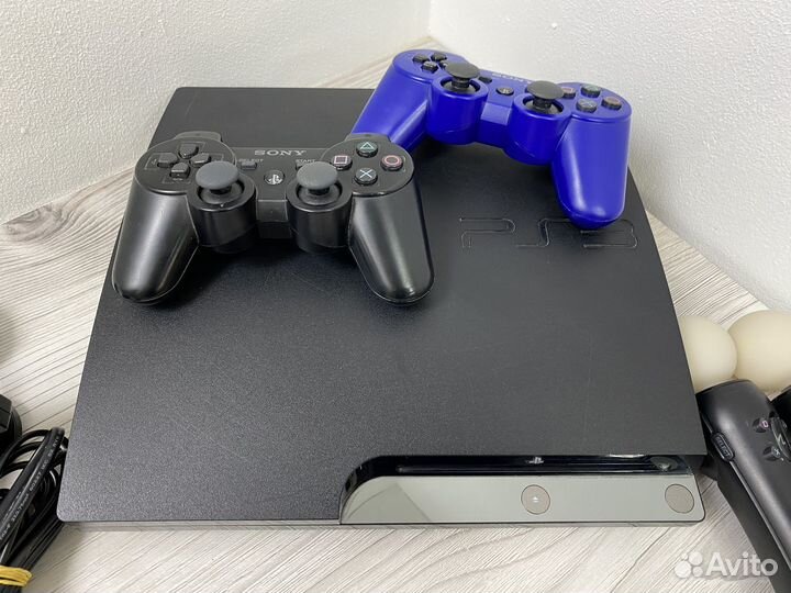 М. Sony PS3 slim 320gb прошитая