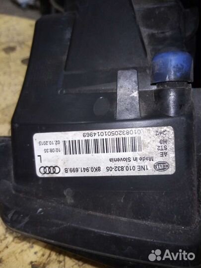 Фара противотуманная левая Audi A4 B8 рестайлинг