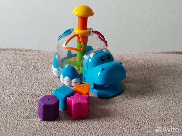 Игрушка - сортер бегемот BabyGo