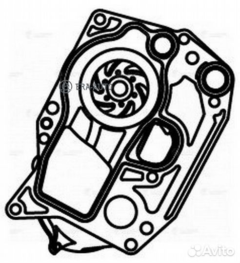 Luzar LWP 2616 Насос водяной