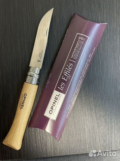 Нож opinel 10 inox нержавеющая сталь
