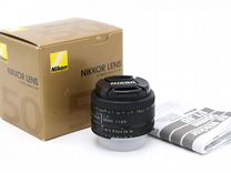 Nikon 50mm f/1.8D AF Nikkor в упаковке