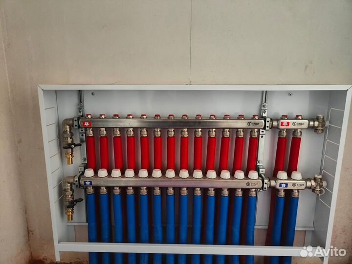 Монтаж систем отопления. Установка теплых полов