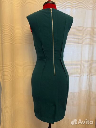 Платье изумрудное H&M