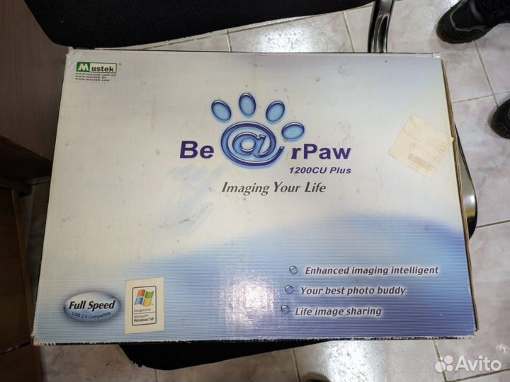 Сканер bearpaw 1200cu plus