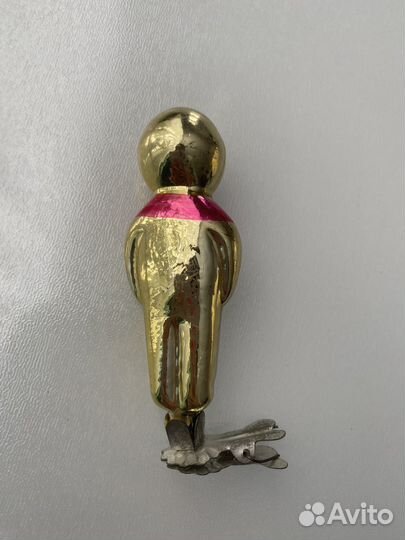 Елочная игрушка космонавт СССР