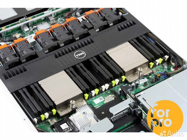 Сервер dell R620 8SFF 2xE5-2650L 64GB, H710