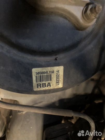 Вакуумный усилитель тормозов Solaris Rio