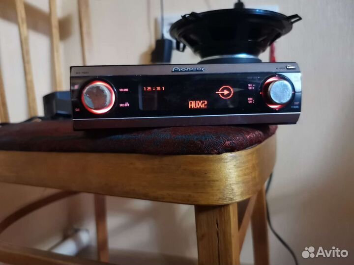 Мафон пионер процесорный с Bluetooth