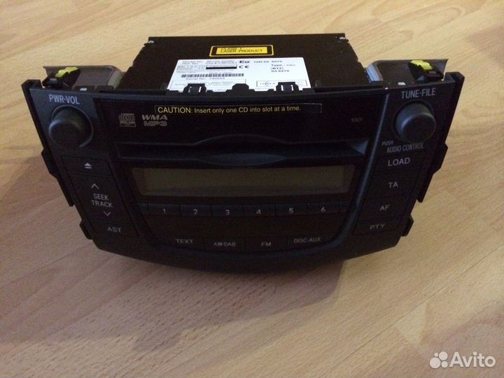 Штатная автомагнитола для Toyota RAV4 2012 года