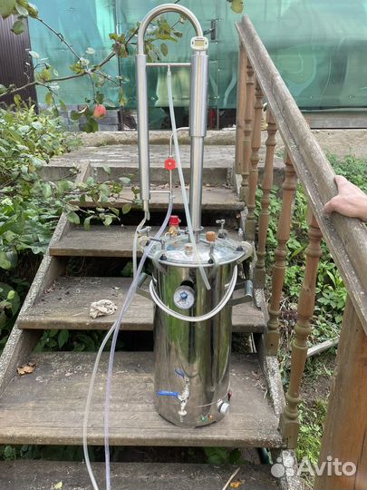 Автоклав и перегонный