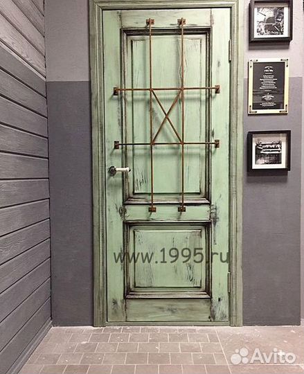 Дверь входная железная с установкой