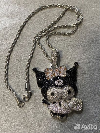 Кулон Hello kitty (Swarovski)