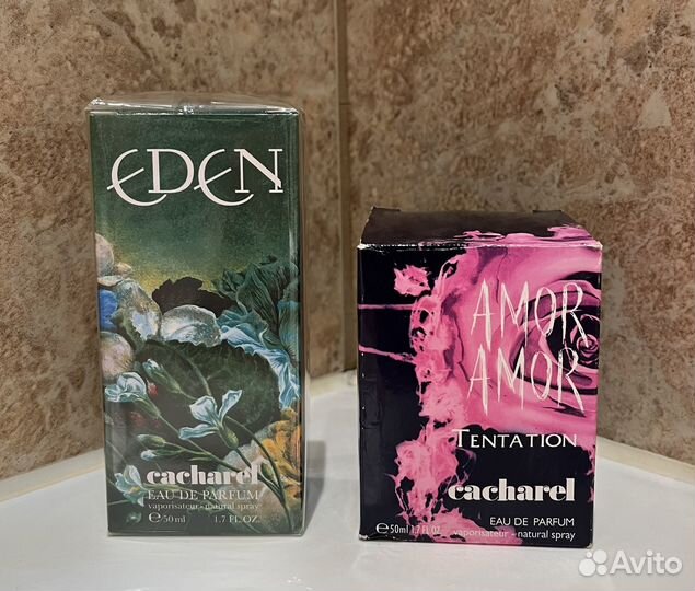 Cacharel Amor Amor Tentation и Cacharel Eden