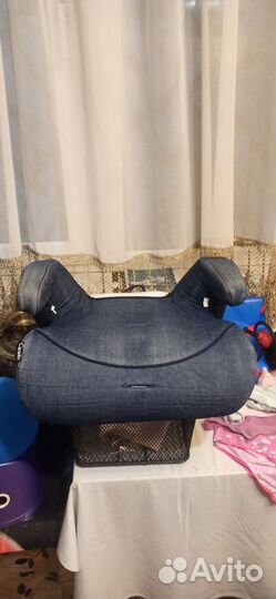 Автокресло бустер с ремнями