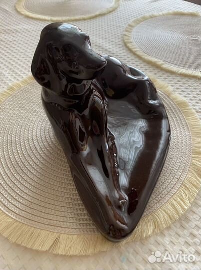 Пепельница собака керамика СССР