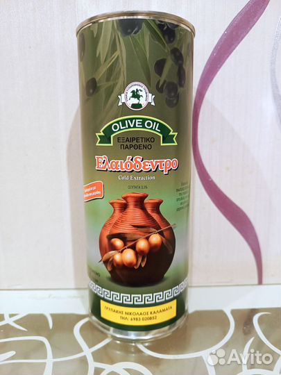 Натуральное оливковое масло из Греции
