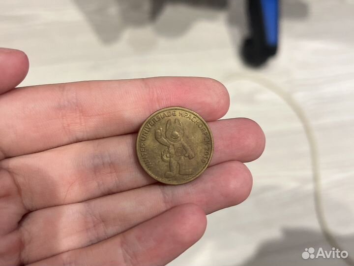 Монета 10 р2018 года 