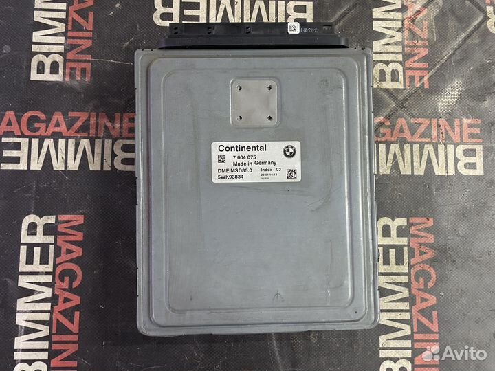 Блок DME N63 BMW F02