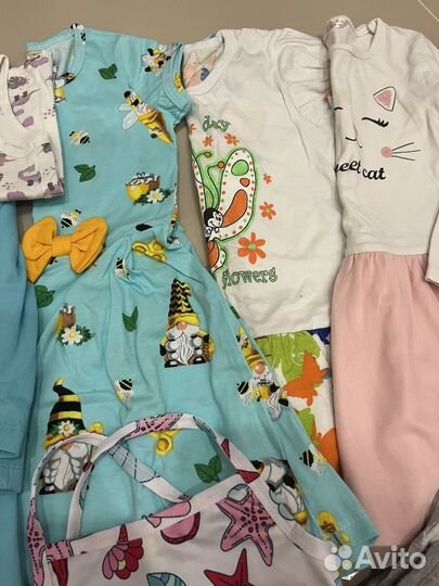 Пакет вещей на девочку 104 110